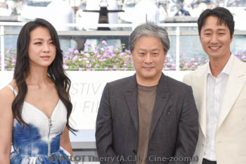 Tang Wei, Park Chan-wook, Park Hae-il 